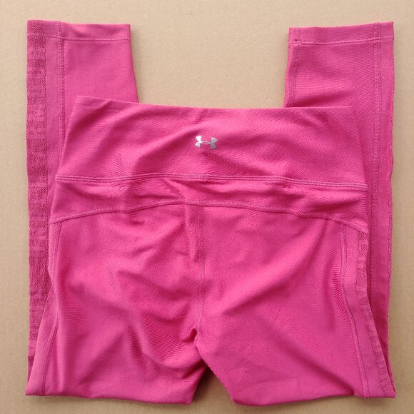 Under Armour Hot Pink Compression Sz Medium Cropped leggings - Picture 5 of 8
